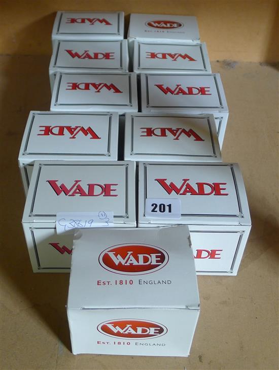 Collection of 11 Wade figures